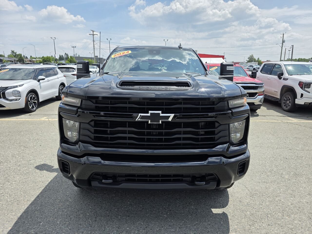2024 Chevrolet Silverado 2500HD Custom Black Rouyn-Noranda - photo #8
