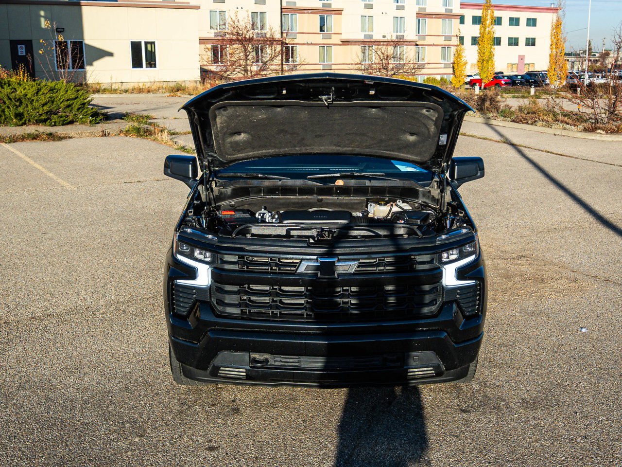 2024 Chevrolet Silverado 1500 4WD Crew Cab 147 RST Black Sherwood Park - photo #9