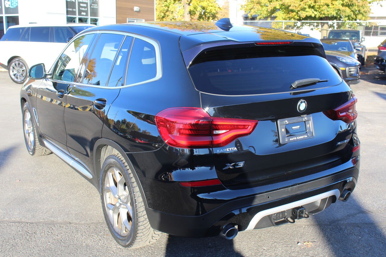BMW X3 VIN: 5UXTY5C04M9G42268 2021 Noir Sainte-Rose - photo #2