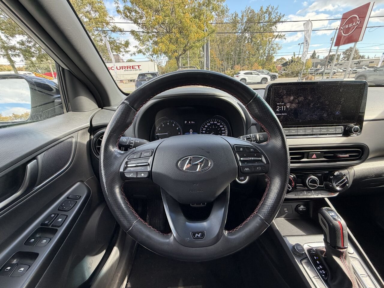 Hyundai Kona 1.6T N Line TI avec toit bicolore 2023 Gris Châteauguay - photo #15