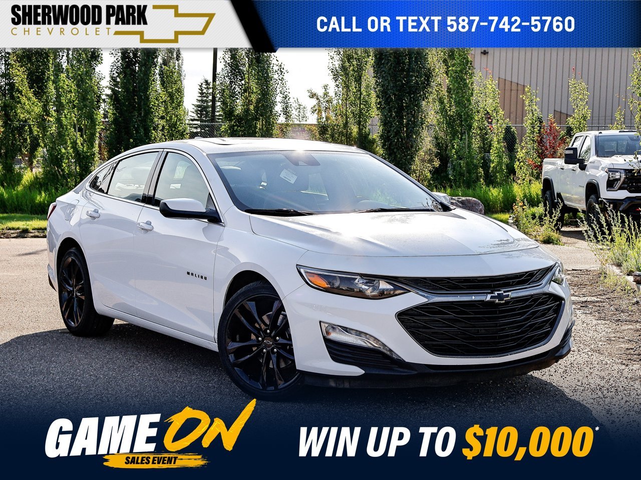 2024 Chevrolet Malibu 4dr Sdn 1LT White Sherwood Park - photo #0