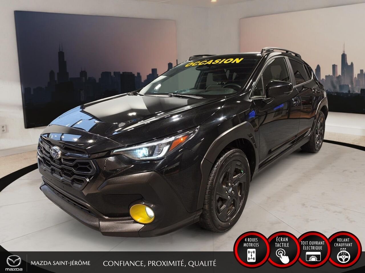 Subaru Crosstrek 2025 Noir Saint-Jérôme - photo #0