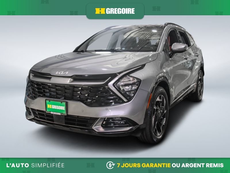 Kia Sportage 821778 | EX Premium AWD AUTO A/C MAGS CUIR TOIT NAV CAM REC 2023 Gris Laval - photo #2