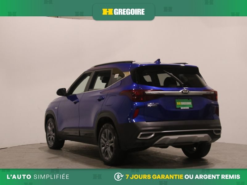Kia Seltos 822928 | EX AWD AUTO AC CUIR TOIT MAGS CAM RECUL BLEUTOOTH 2021 Bleu Laval - photo #5