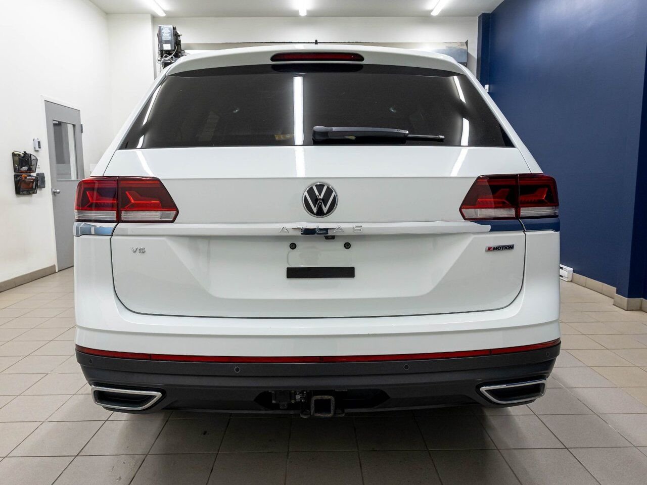 2022 Volkswagen Atlas HIGHLINE 4MOTION *TOIT* NAV SIÈGES VENT FENDER White Saint-Jérôme - photo #8