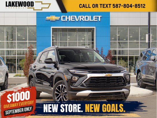 2026 Chevrolet Trailblazer 2026 Black