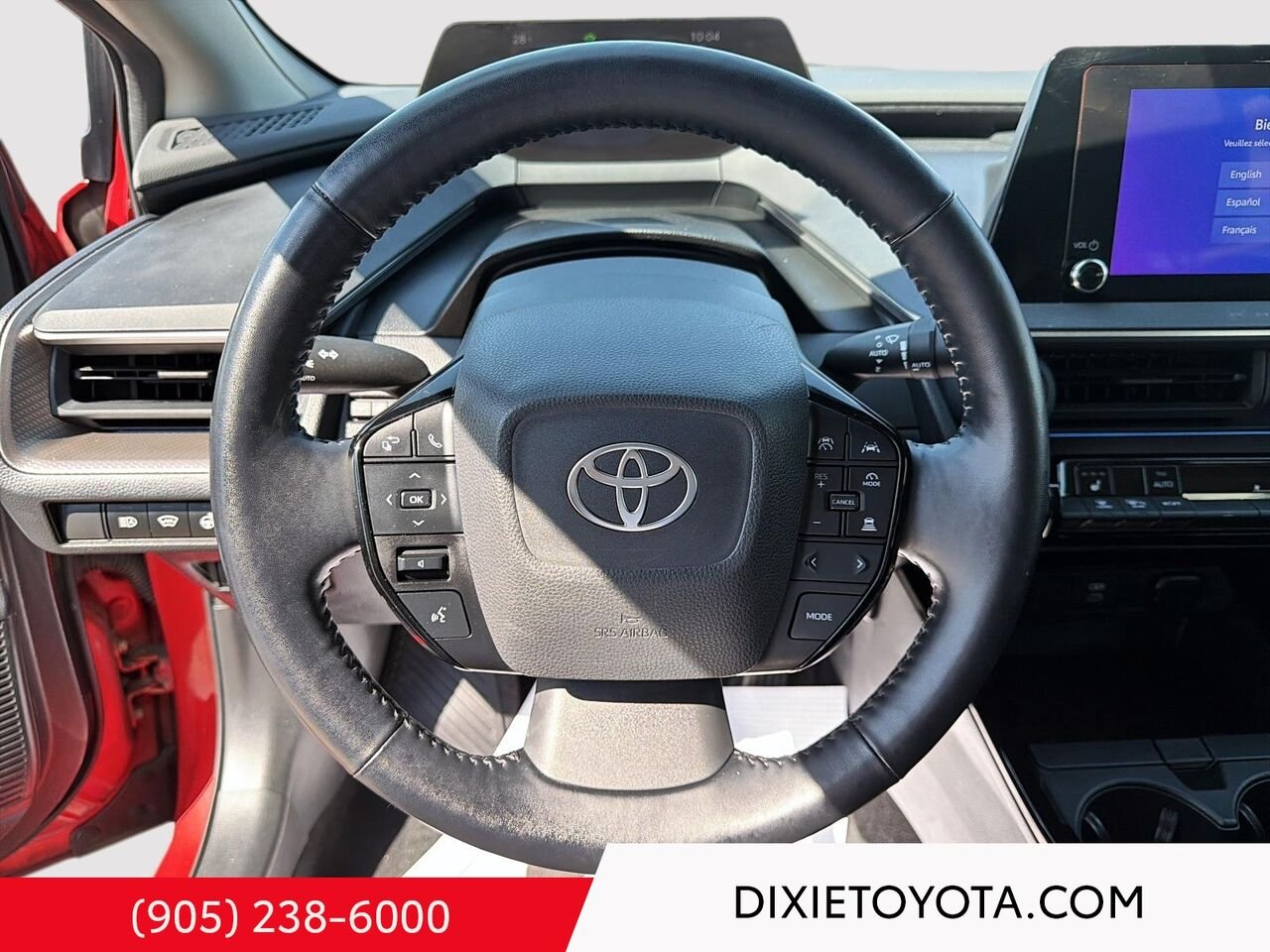 2023 Toyota Prius HYBRID XLE AWD / HEATED SEATS / ALLOY WHEELS / TOYOTA SAFETY SENSE / CARPLAY AND ANDROID AUTO Supersonic Red Mississauga - photo #10