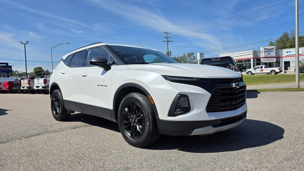 CHEVROLET BLAZER 3LT AWD 2021 Blanc Mont-Laurier - photo #2
