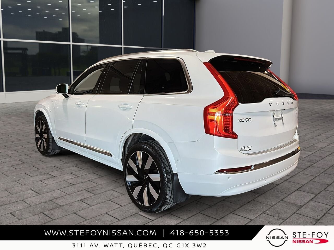 2024 Volvo XC90 Recharge PLUS BRIGHT THEME White Ste-Foy - photo #3