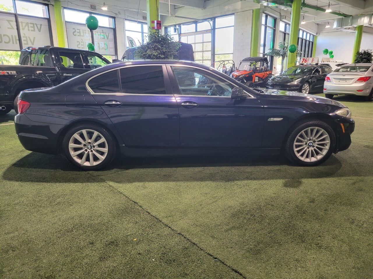 BMW Série 5 2013 Bleu Longueuil, - photo #6