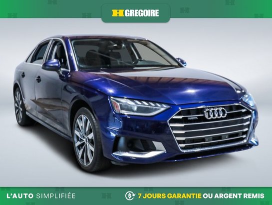 2021 Audi A4 2021 Blue