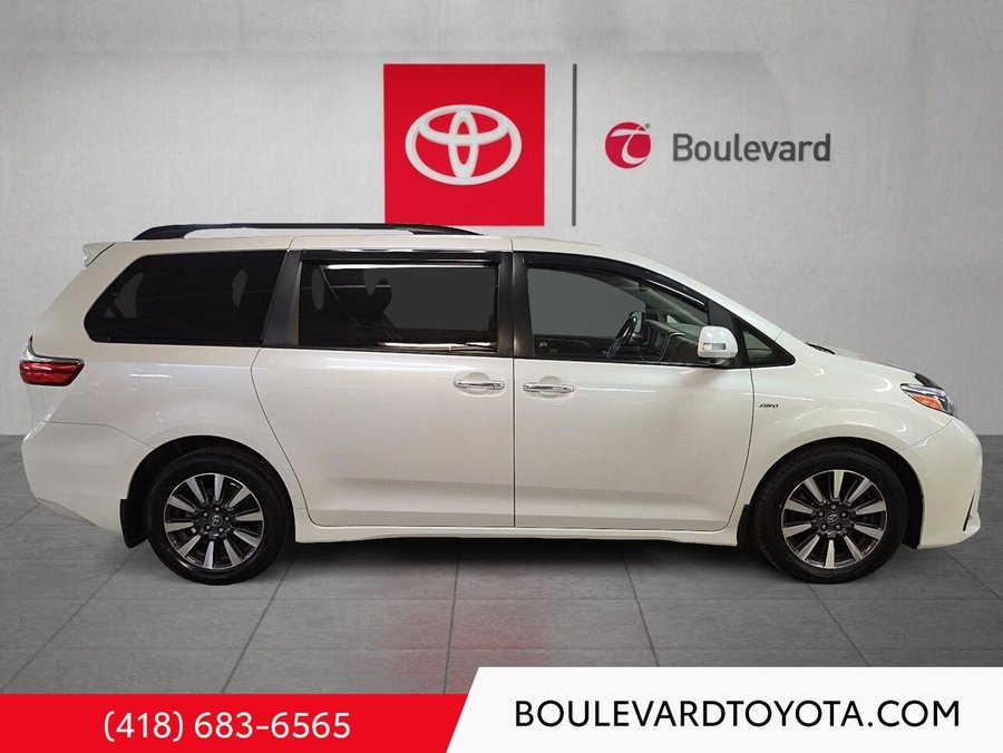 Toyota Sienna LIMITED, AWD, 7 PLACES 2020 Blanc