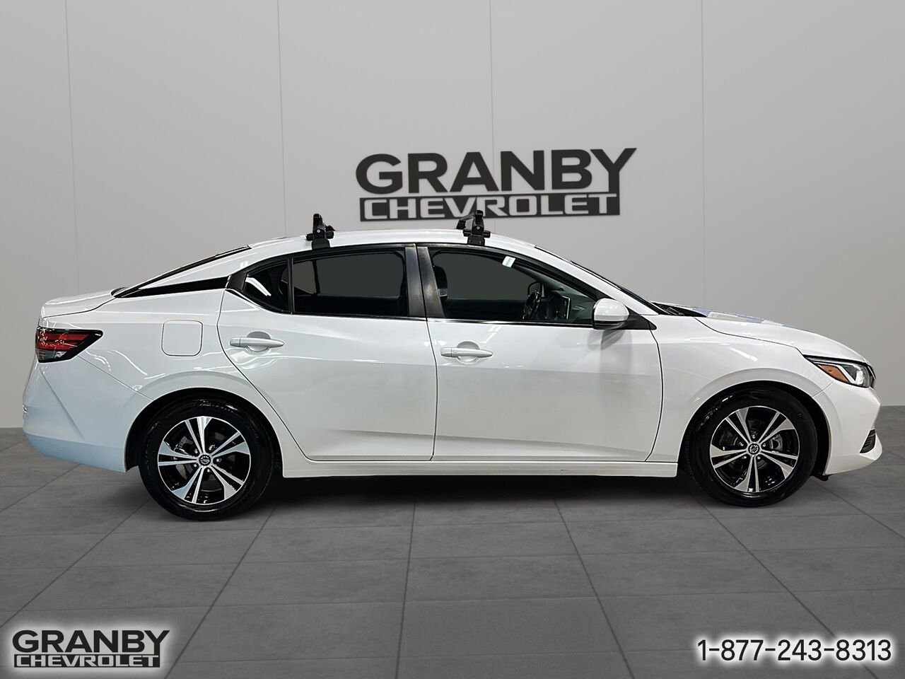 Nissan Sentra SV | 27-0244A 2020 Blanc Granby - photo #3