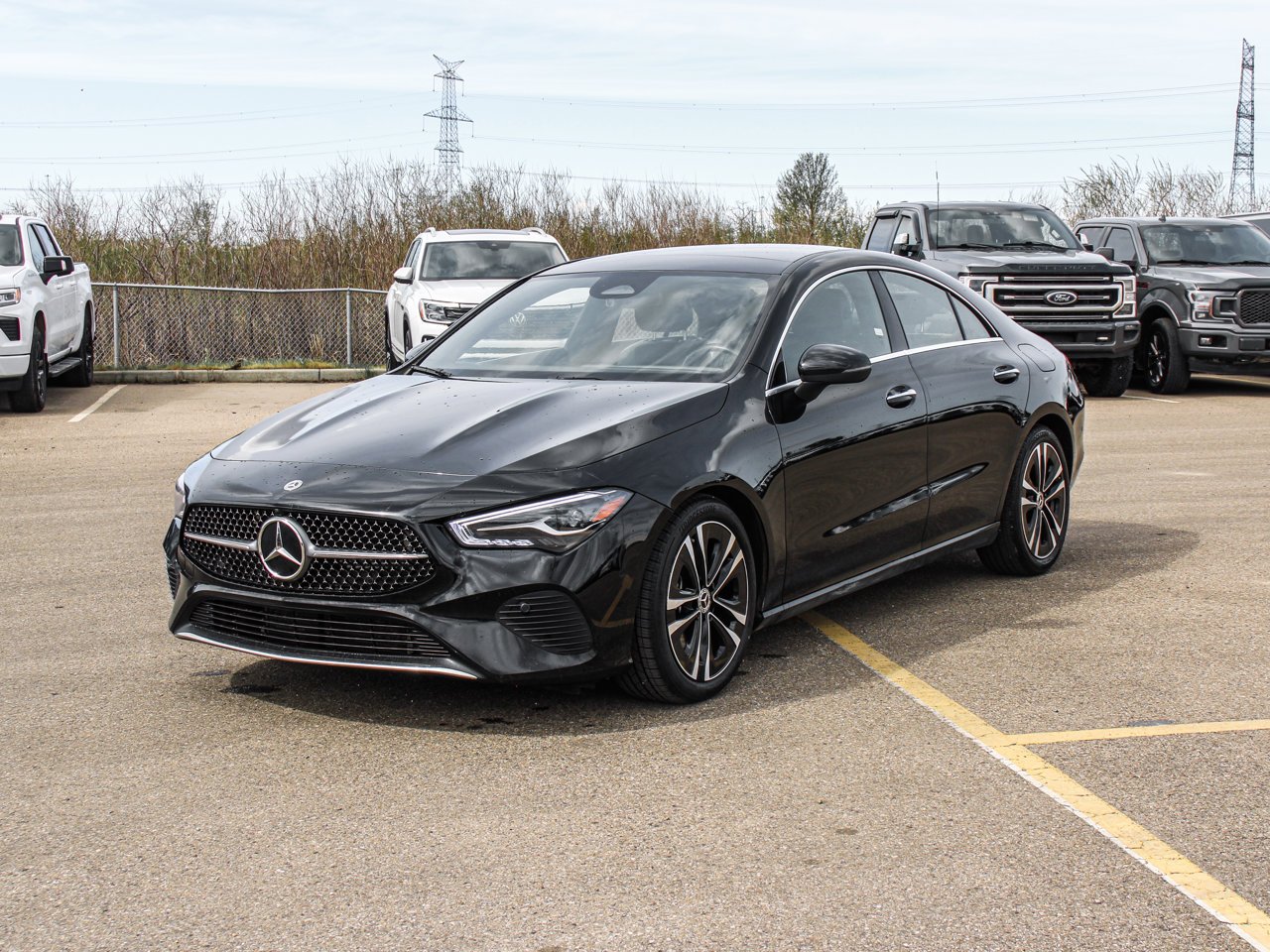 2026 Mercedes-Benz CLA CLA 250 4MATIC Coupe Black Sherwood Park - photo #3