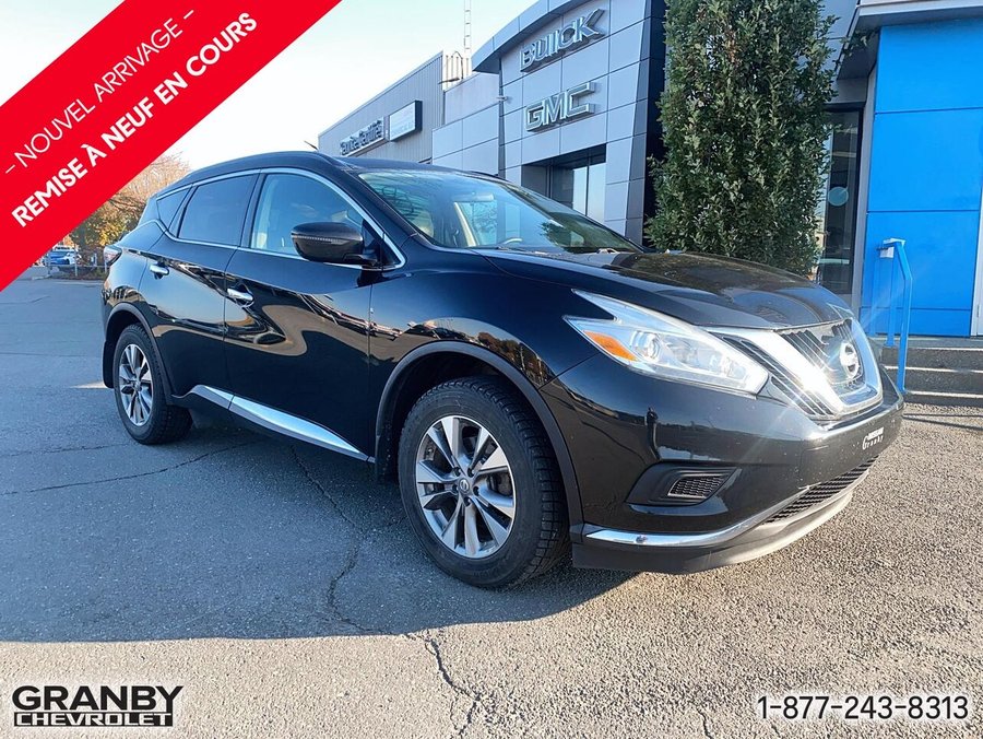 2017 Nissan Murano 4 portes S, Traction avant Black