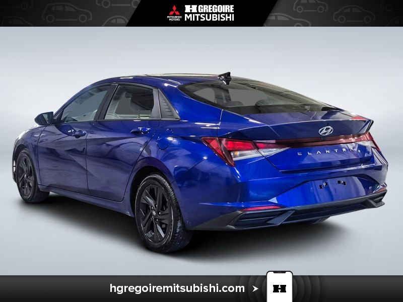 Hyundai Elantra MW4498 | Preferred *Mags *Caméra *Toit *Carplay 2021 Bleu Laval - photo #7
