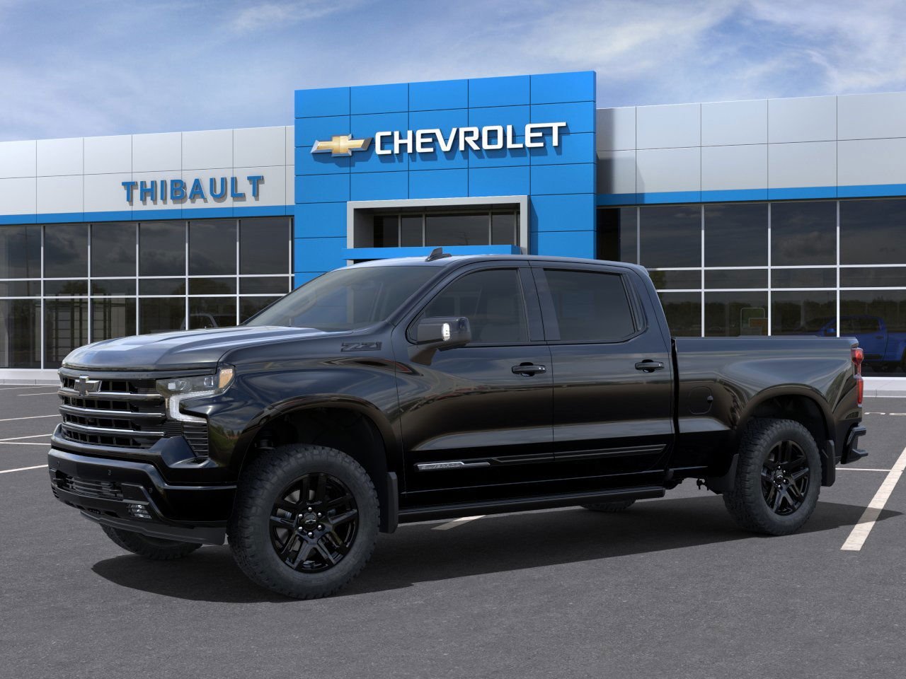 Chevrolet Silverado 1500 High Country 2025 Noir Saint-Eustache - photo #1