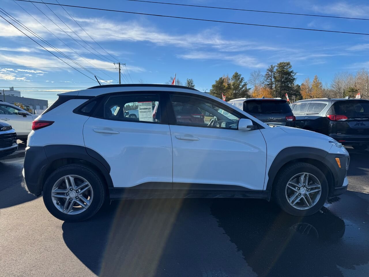 2018 Hyundai Kona 2.0L Essential awd White Val-d'Or - photo #1