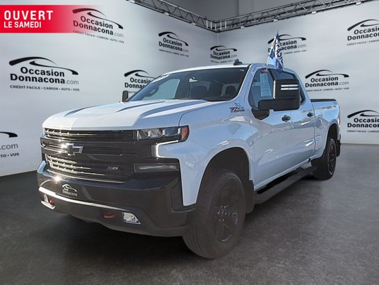 2022 Chevrolet Silverado 1500 LT Trail Boss cabine multiplace 4RM 157 po - JAMAIS ACCIDENTÉ - PARFAIT POUR COMPAGNIE - 5,3L V8 White