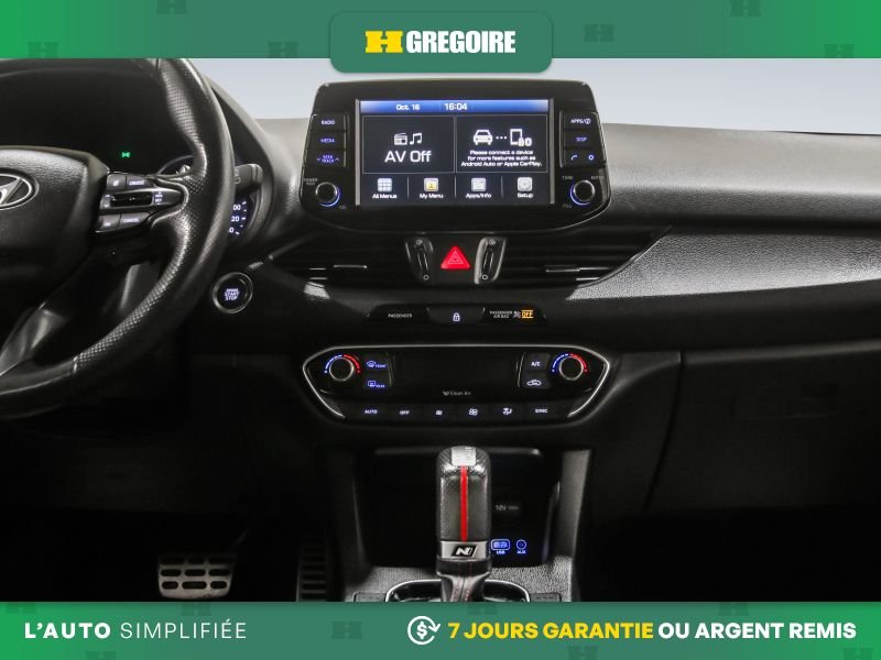 Hyundai Elantra 823040 | N Line AUTO A/C CUIR TOIT MAGS CAM RECUL BLEUTOOTH 2020 Gris Laval - photo #21
