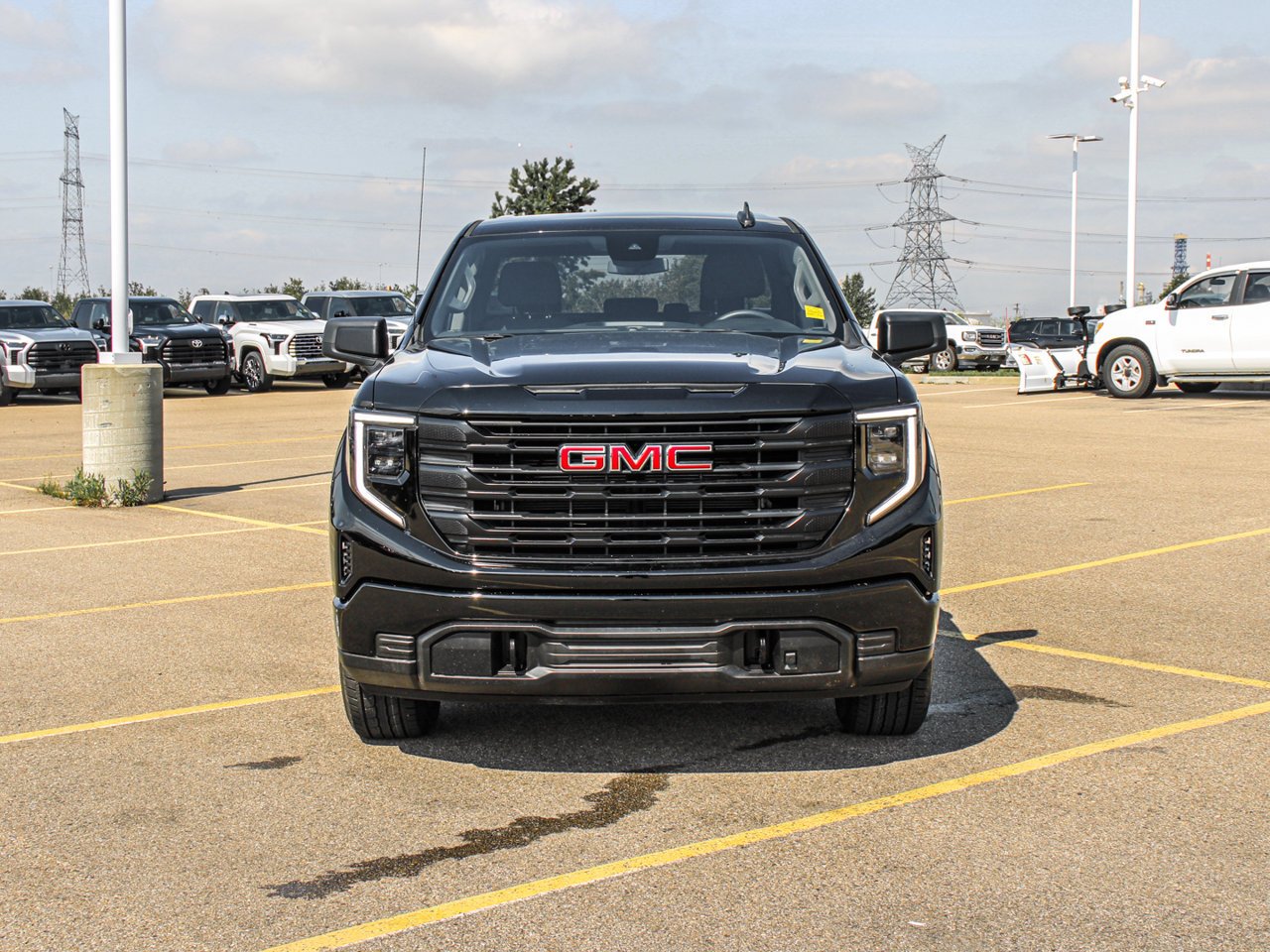 2024 GMC Sierra 1500 4WD Crew Cab 147 Pro Black Sherwood Park - photo #2