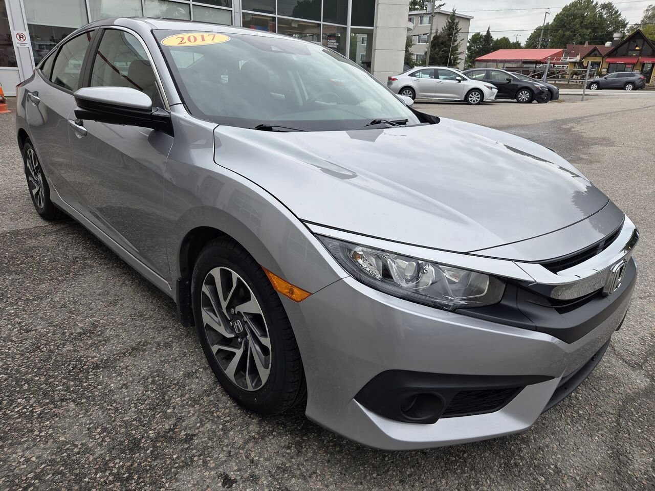Honda CIVIC BERLINE EX 2017 Argent Mont-Laurier - photo #2