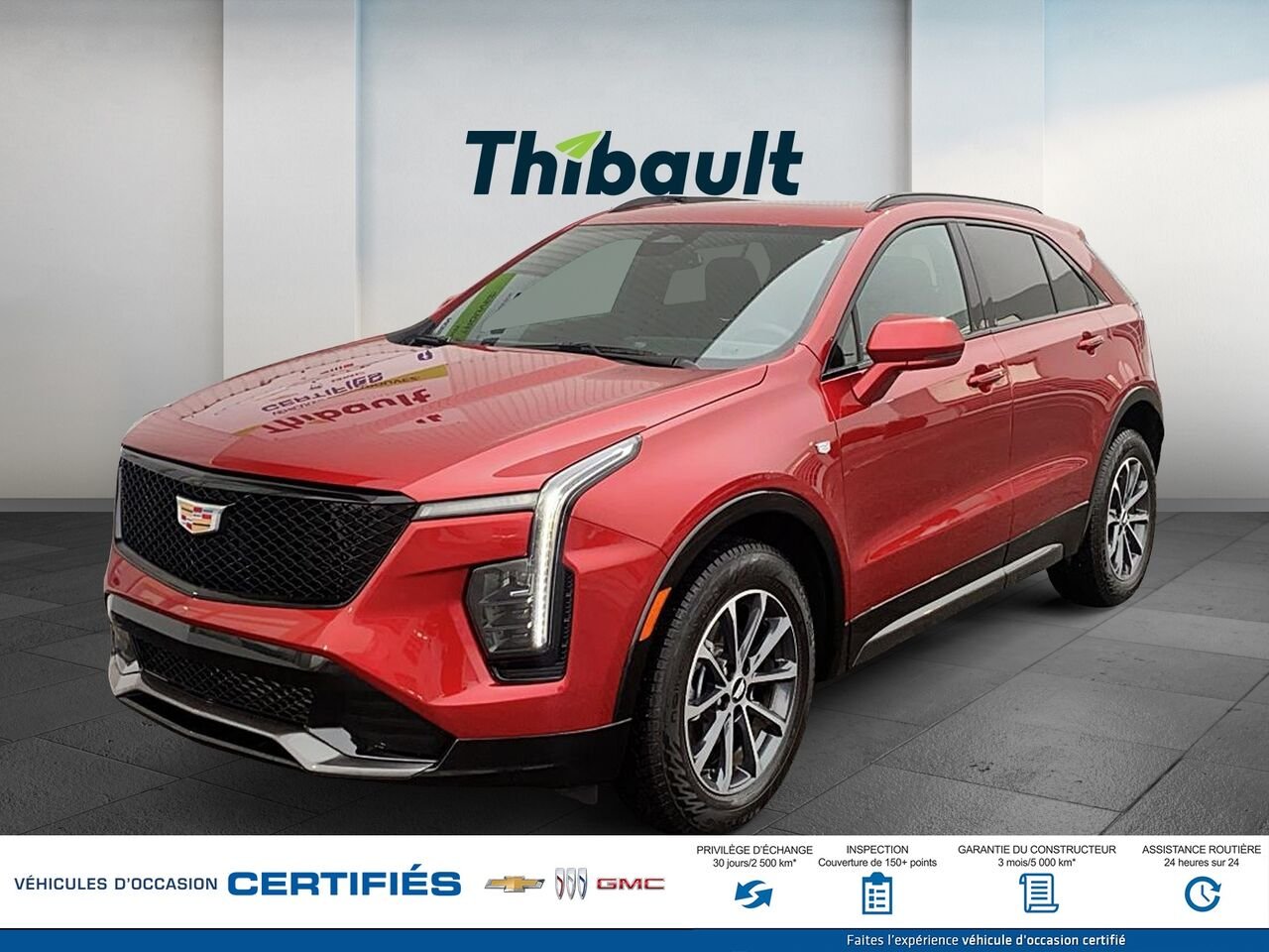 2024 CADILLAC XT4 SPORT Traction intégrale, 4 portes Sport Red Montmagny - photo #0
