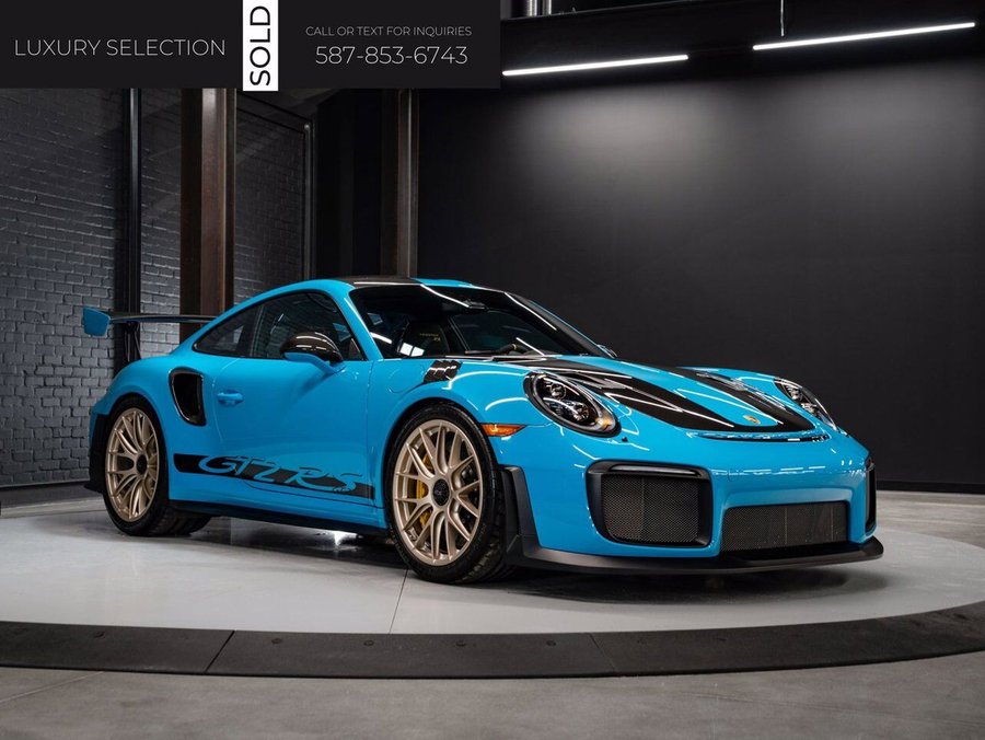 2018 Porsche 911 2018 Blue