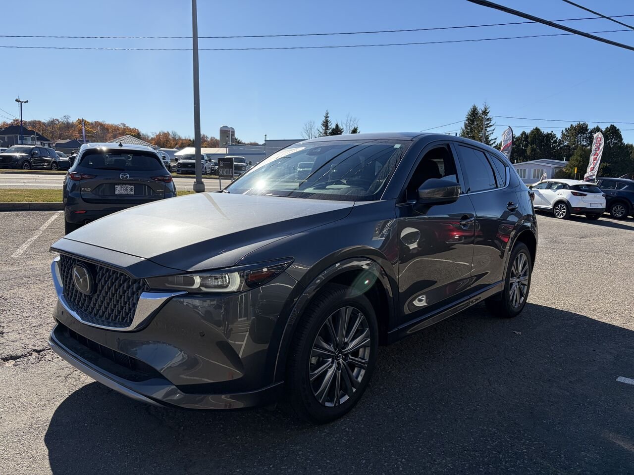 2025 Mazda CX-5 Signature TI Grey Montmagny - photo #2