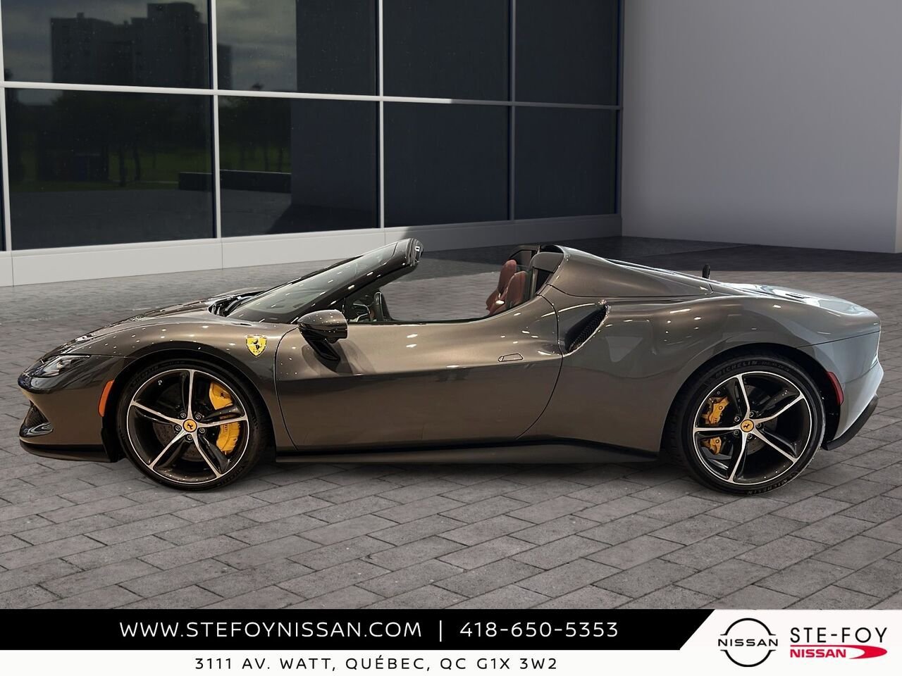 Ferrari 296 GTS 2024 Gris Ste-Foy - photo #23
