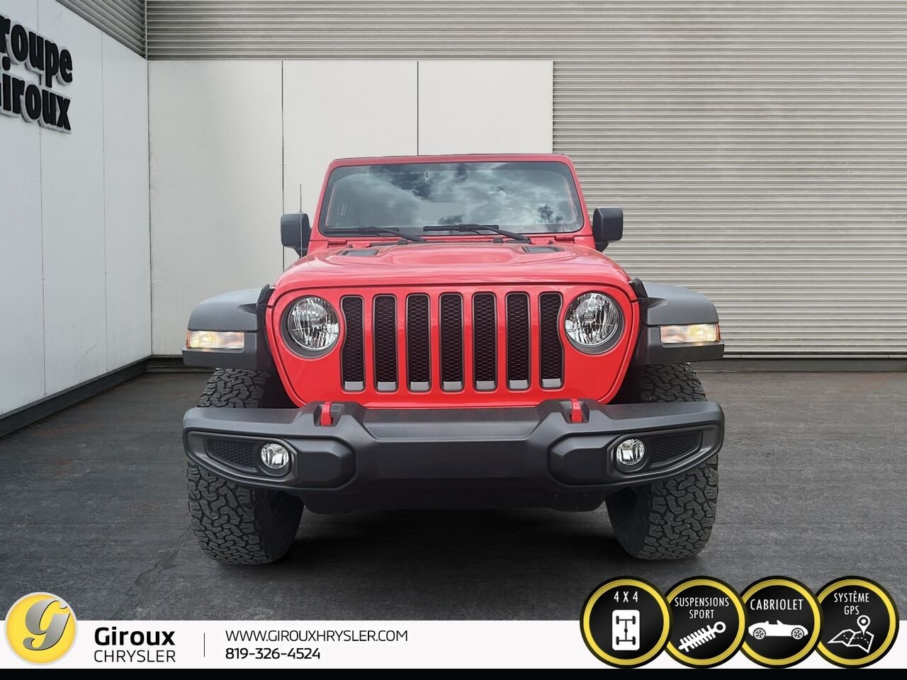 Jeep Wrangler 2023 Rouge Sainte-Agathe-des-Monts - photo #1