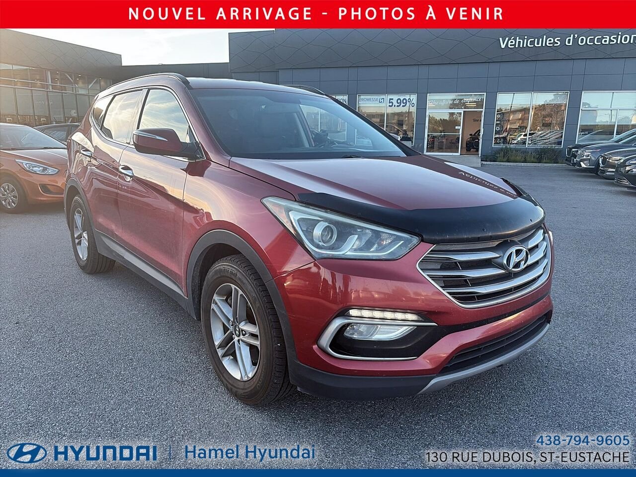 Hyundai Santa Fe Sport 2017 Rouge Saint-Eustache - photo #1