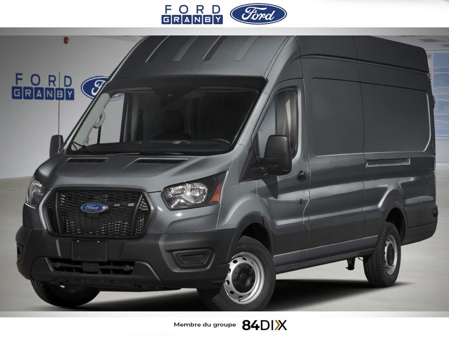 2026 Ford Transit Cargo Van T-350 EL TI toit surélevé 148 po PNBV de 9 500 lb Carbonized Grey Metallic