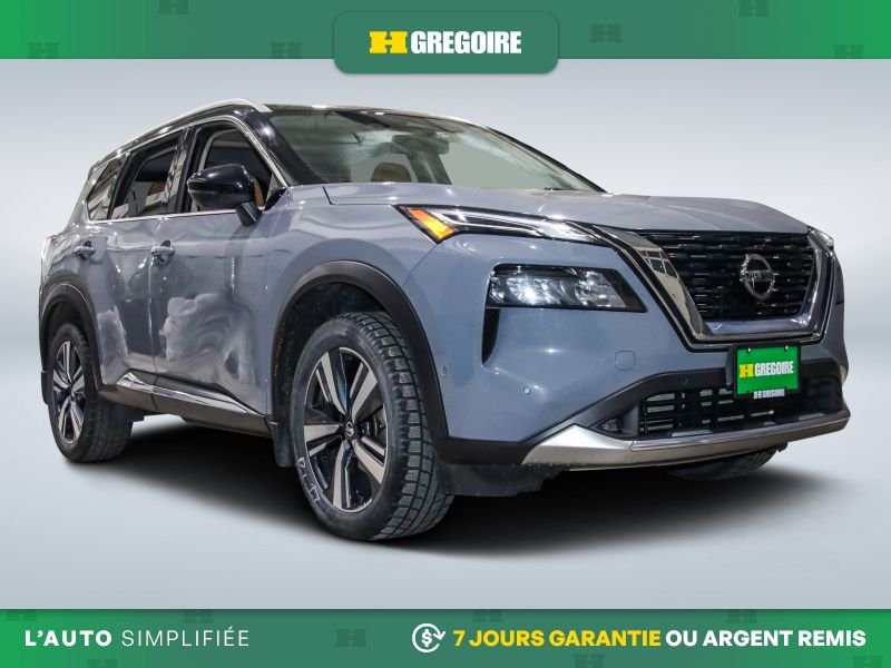 2021 Nissan Rogue Platinum AWD AUTO A/C MAGS CUIR TOIT NAV CAM RECUL Grey