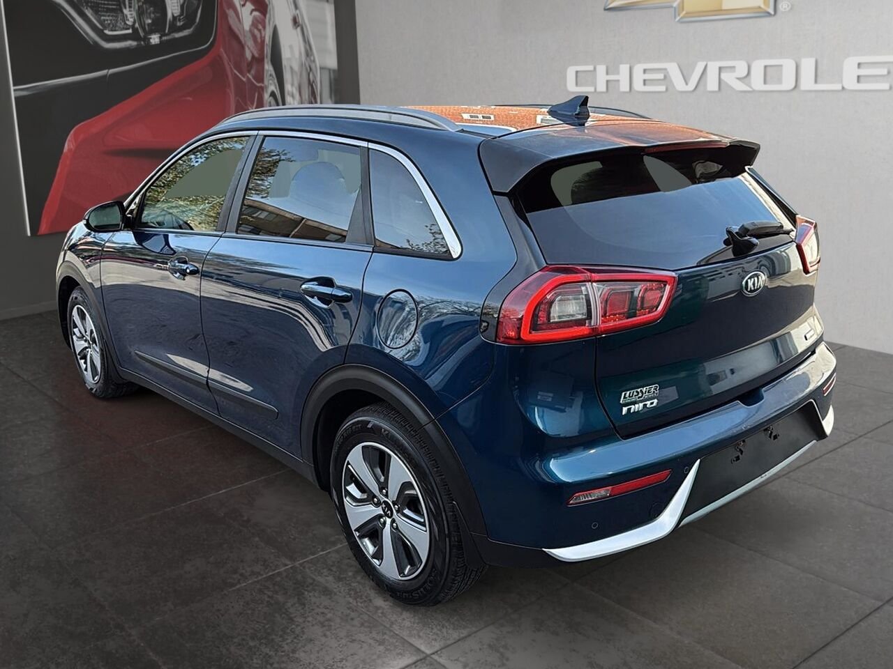 KIA NIRO EX 2018 Bleu Saint-Hyacinthe - photo #3