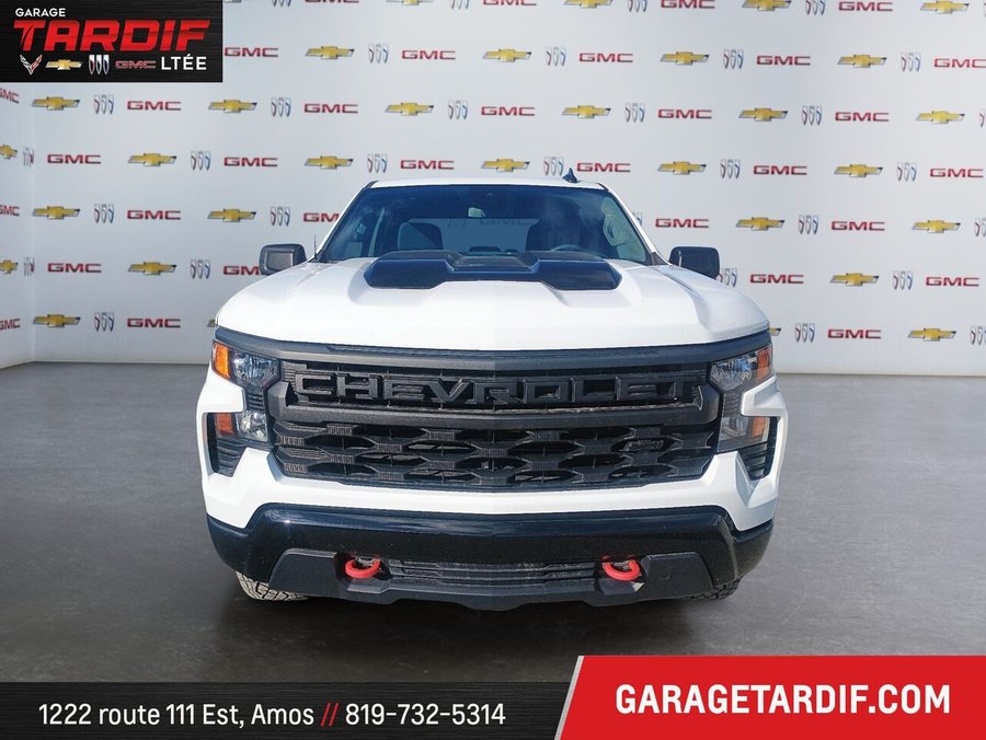 CHEVROLET Silverado 1500 4WD Crew Cab CUSTOM TRAILBOSS 2024 Blanc