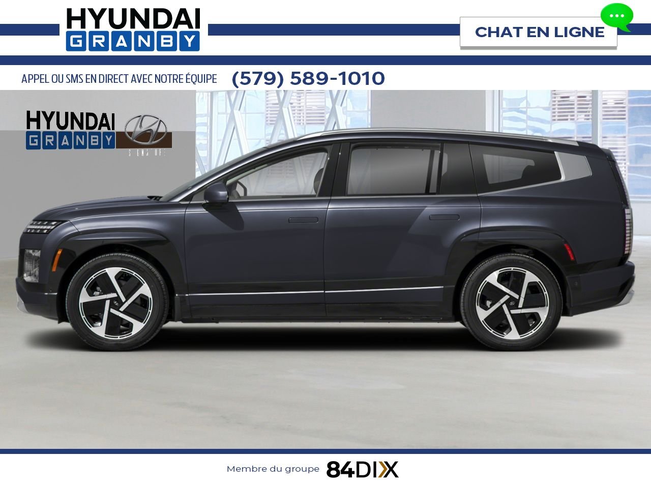 HYUNDAI IONIQ 9 2026 Bleu biophile Granby - photo #1