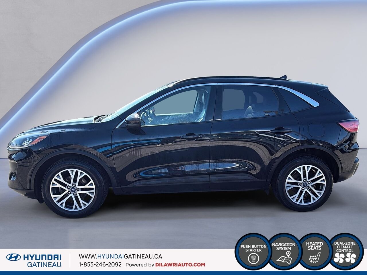 2022 Ford ESCAPE SEL Black Gatineau - photo #4