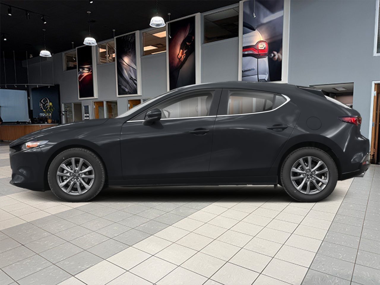 MAZDA Mazda3 Sport 2026 Noir de jais mica Notre-Dame-des-Prairies - photo #2