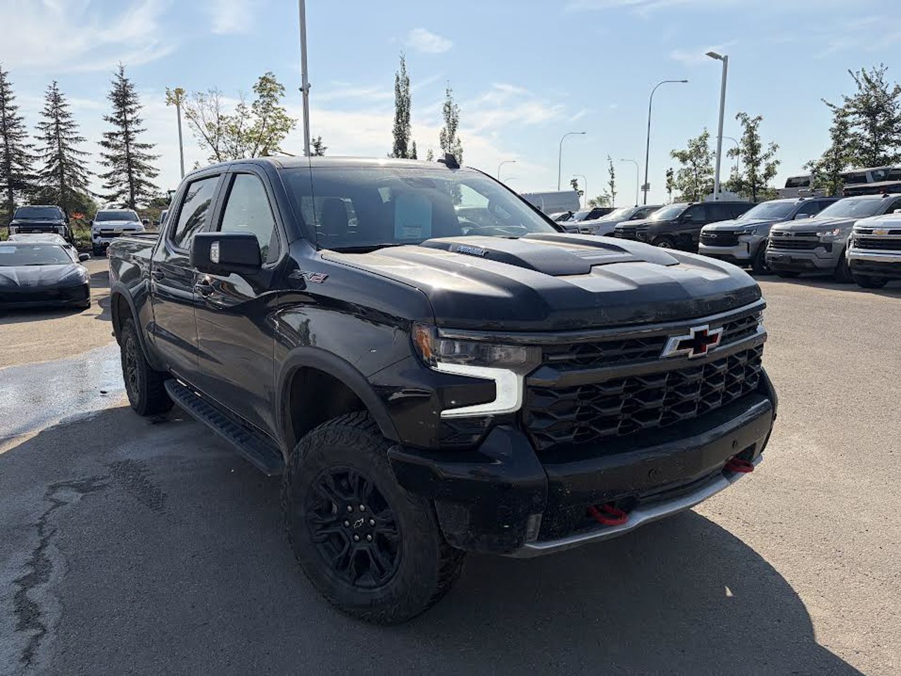 2025 Chevrolet Silverado 1500 4WD Crew Cab 147 ZR2 Black Sherwood Park - photo #1