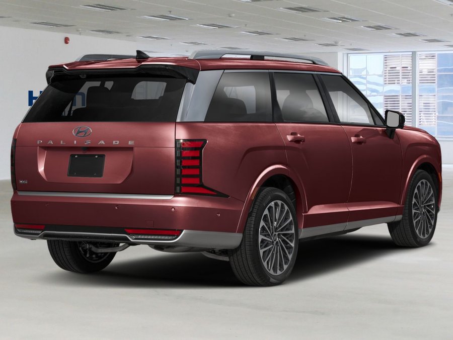 2027 Hyundai Palisade Hybrid Ultimate Calligraphy TI Galaxy Maroon