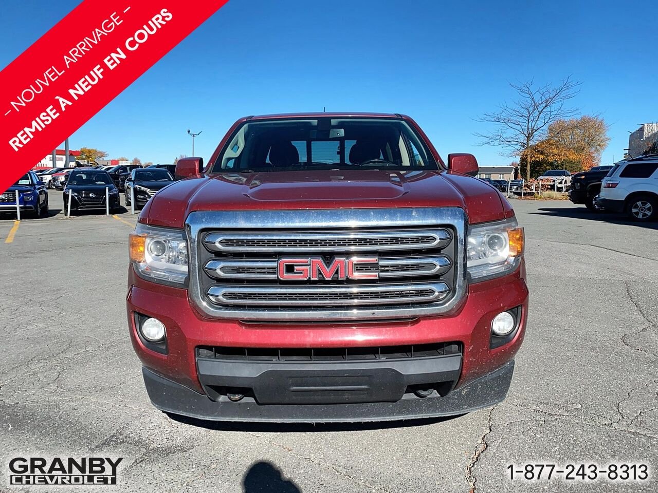 2018 GMC Canyon SLE cabine multiplace 4RM, 140,5 po | 26-1059B Red Granby - photo #1