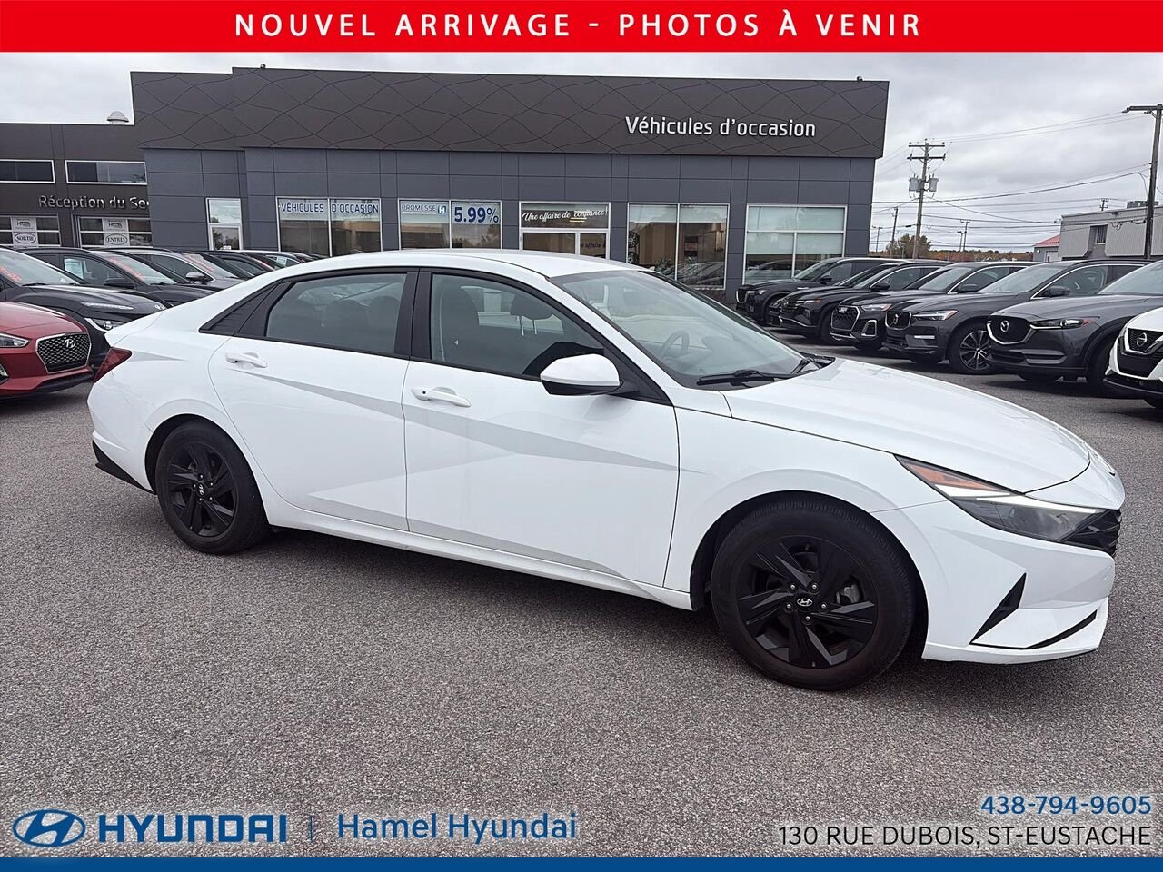 2022 Hyundai Elantra White Saint-Eustache - photo #0
