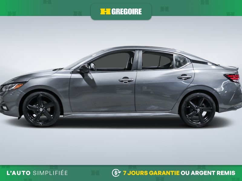 Nissan Sentra SR AUTO A/C CUIR TOIT GR ELECT MAGS CAM RECUL VLUE 2021 Gris