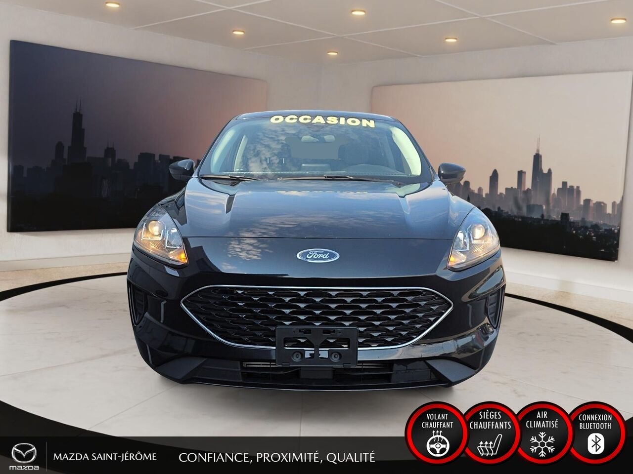 2022 Ford Escape Black Ste-Agathe des Monts - photo #2
