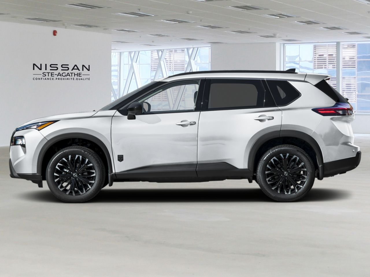 Nissan Rogue 2026 Blanc Everest nacré triple couche Ste-Agathe des Monts - photo #2