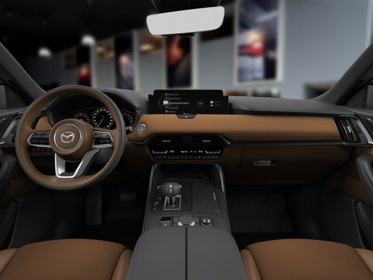 2026 MAZDA CX-70 MHEV Jet Black Mica Notre-Dame-des-Prairies - photo #2