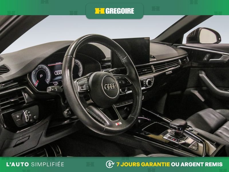 Audi A4 822607 | Progressiv AWD AUTO AC CUIR TOIT NAV CAM RECUL BLE 2022 Gris Laval - photo #11