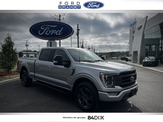 Ford F-150 LARIAT cabine SuperCrew 4RM caisse de 6,5 pi 2023 Argent