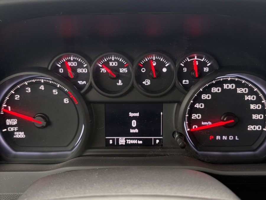 CHEVROLET SILVERADO 1500 Custom cabine multiplace 4RM 157 po 2022 Rouge